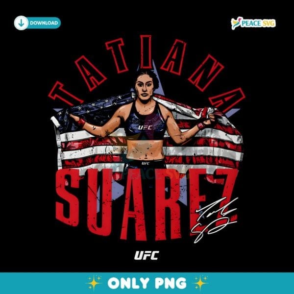 Tatiana Suarez Ufc Fighter American Flag PNG