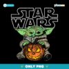 Baby Yoda Halloween Cute Grogu Pumpkin Star Wars PNG