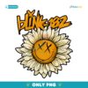 Blink 182 Daisy Flower Smiley Face Grunge Band PNG
