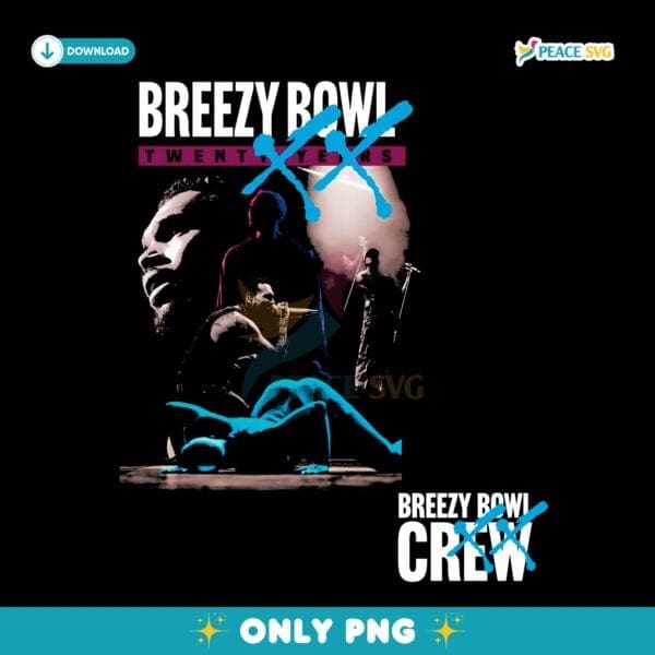 Chris Brown Breezy Bowl Crew Twenty Years Tour PNG