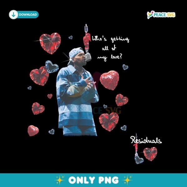 Chris Brown Who'S Getting All Of My Love Residuals PNG