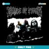 Cradle Of Filth Black And White Gothic Metal Band PNG