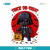 Darth Vader Trick Or Treat Cute Star Wars Halloween PNG