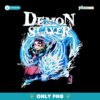 Demon Slayer Kimetsu No Yaiba Tanjiro Kamado Water Dragon Attack PNG