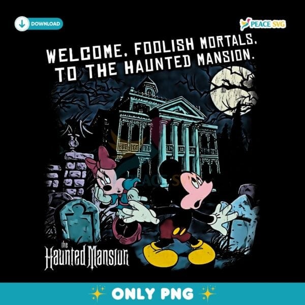 Disney Haunted Mansion Mickey And Minnie Hitchhiking Ghosts PNG