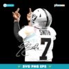 Geno Smith Las Vegas Raiders Nfl Quarterback PNG