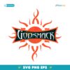 Godsmack Tribal Sun Logo Vintage Rock Band SVG