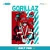 Gorillaz Band Stuart Pot Guitar Poster Style Fanart PNG