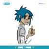 Gorillaz Stuart Pot Cartoon Character Smoking Lighter Fanart PNG