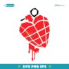 Green Day American Idiot Heart Grenade Punk Rock Symbol SVG