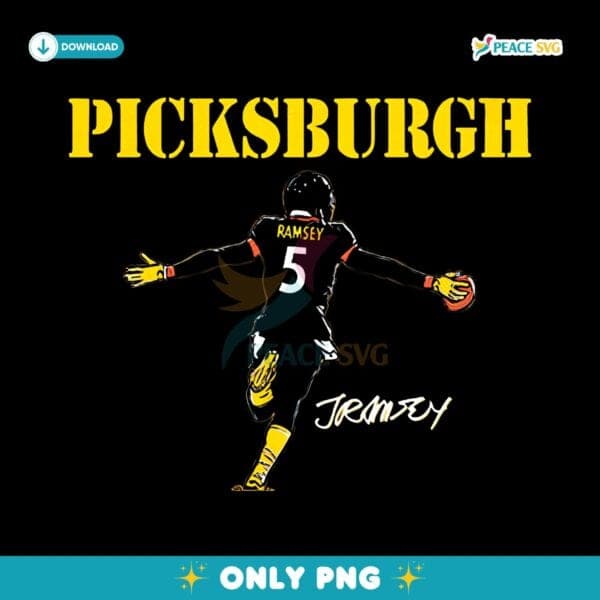 Jalen Ramsey Picksburgh Football Custom Sports Fan Gift PNG