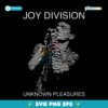 Joy Division Unknown Pleasures Retro Band Aesthetic SVG