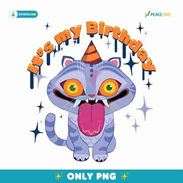 Kpop Demon Hunters Its My Birthday Derpy Tiger PNG