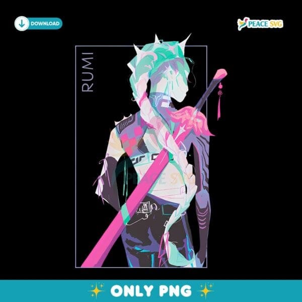 Kpop Demon Hunters Rumi Girl Crush PNG