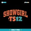 Life Of A Showgirl Ts12 Glitter Taylor Swift PNG PNG