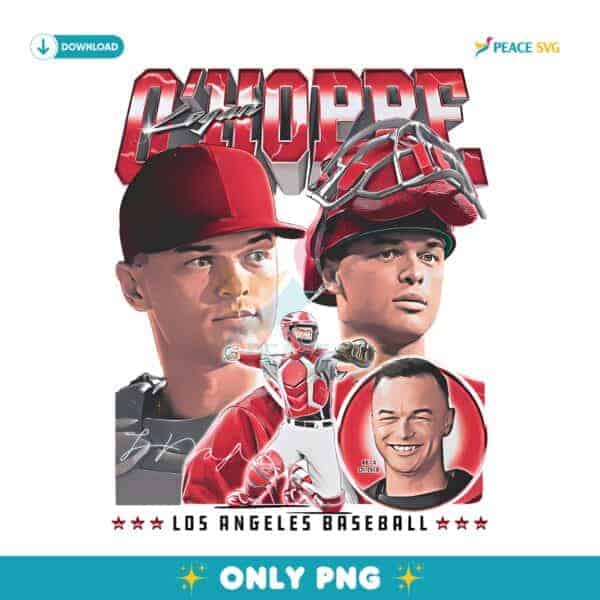 Logan O Hoppe Los Angeles Angels Vintage Baseball PNG