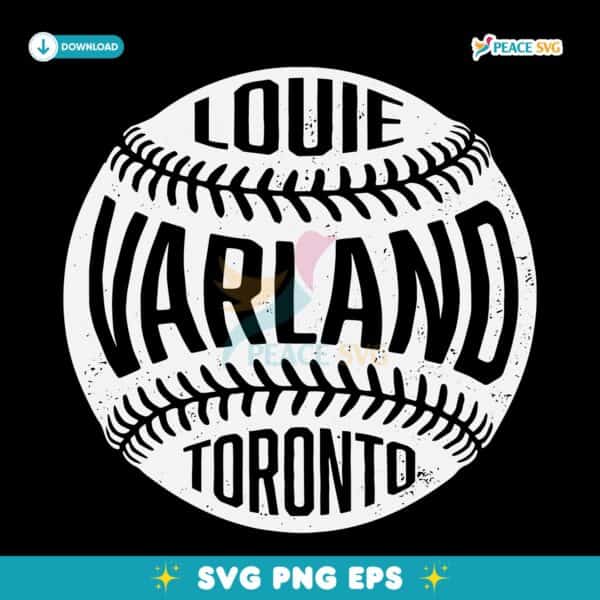 Louie Varland Toronto Vintage Baseball SVG