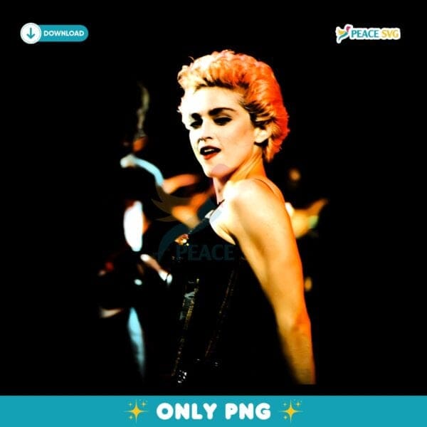 Madonna Blonde Ambition Tour Black Corset Concert PNG
