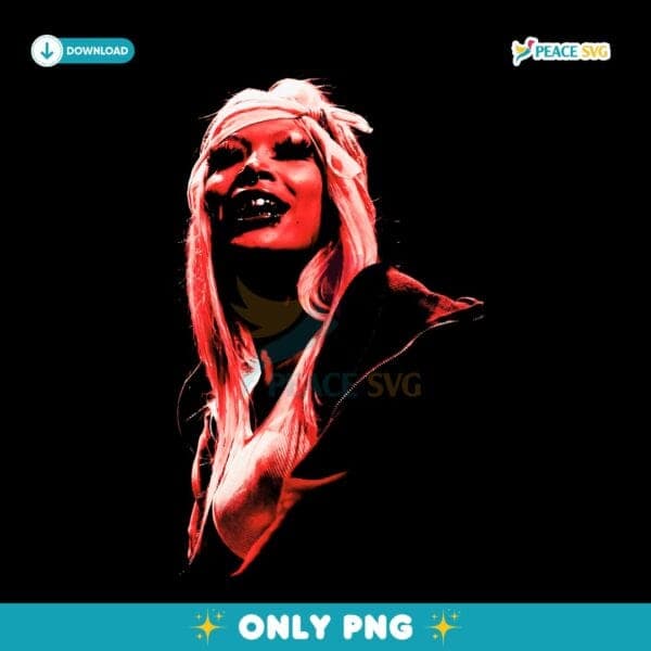 Molly Santana Red Glow Streetwear PNG