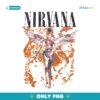 Nirvana In Utero Angel Cream Vintage PNG