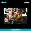 Oasis Band Vintage Concert Performance Black Graphic PNG