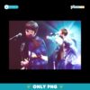Oasis Vintage Britpop Band Live Performance Black Graphic PNG