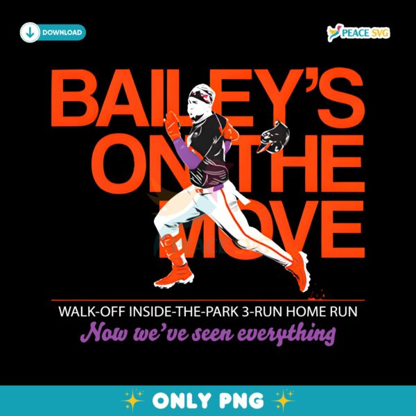 Patrick Bailey Walk Off Inside The Park Home Run Baseball PNG