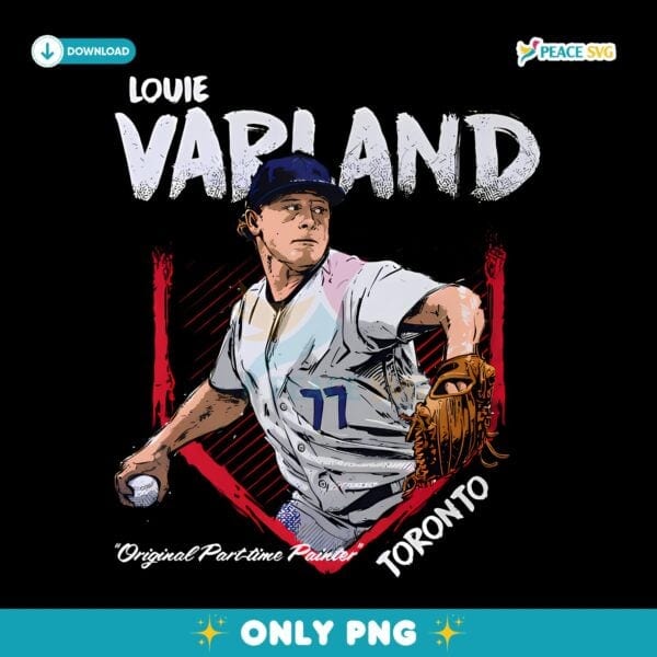 Retro Sports Base Louie Varland Toronto Baseball PNG