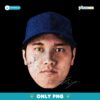 Shohei Ohtani Los Angeles Baseball Vintage Headshot Graphic PNG