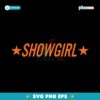 Showgirl Stars Taylor Swift Fan Concert Era SVG