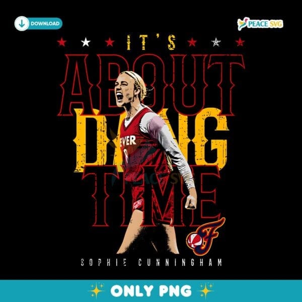 Sophie Cunningham Indiana Fever About Dang Time PNG