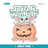 Star Wars Grogu Pumpkin Halloween PNG