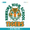 Stranger Things Hawkins High School Tigers Mascot SVG