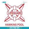 Stranger Things Hawkins Pool SVG
