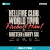 Stranger Things Hellfire Club World Tour 1986 Fireball Him PNG