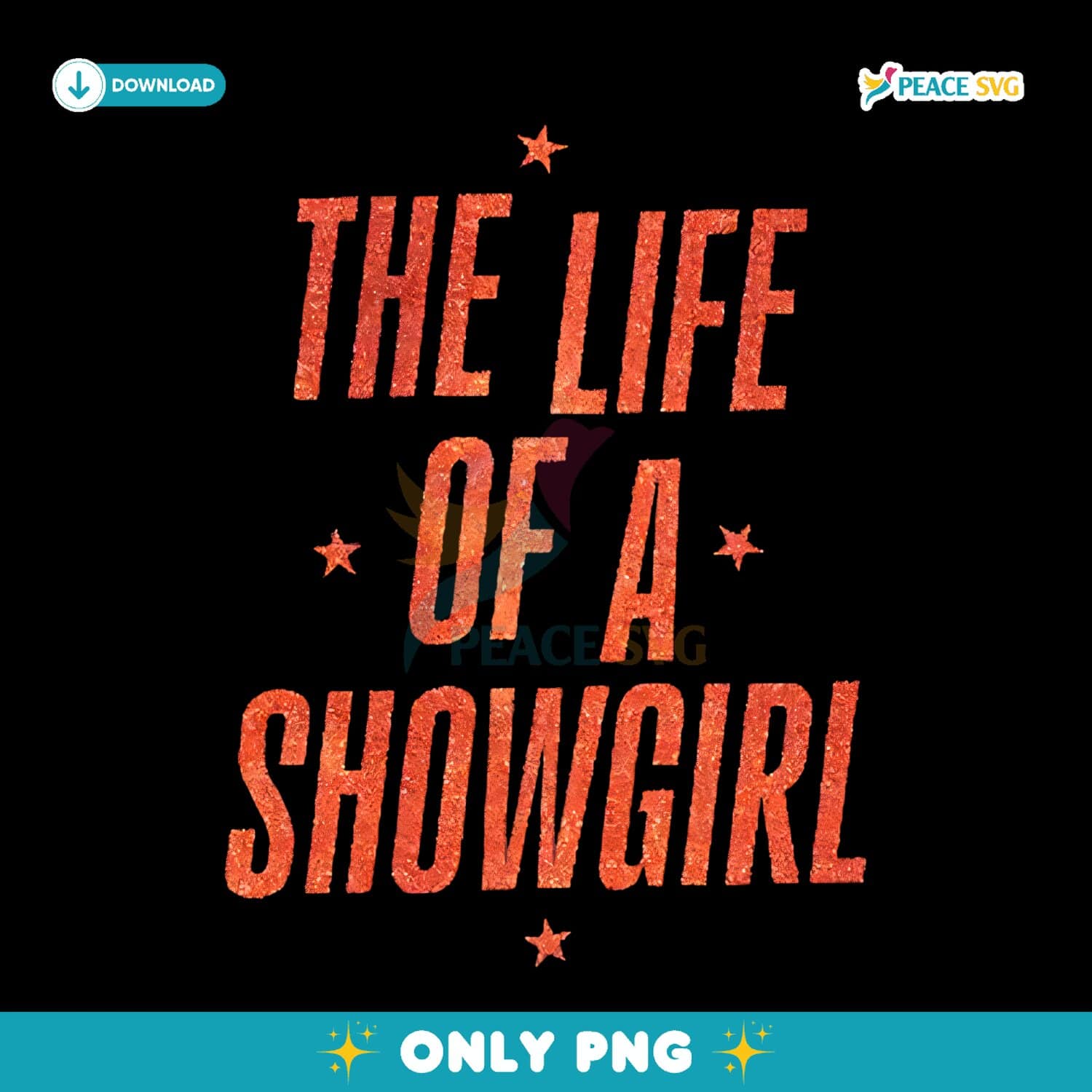 Taylor Swift Glitter The Life Of A Showgirl In My Showgirl Era PNG