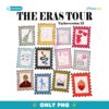 Taylor Swift Stamps Collection Ts12 The Eras Tour Album Icons PNG