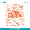 The Life Of A Showgirl Taylor Swift Graphic Lyric Tee SVG