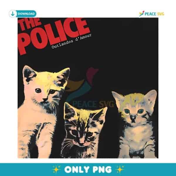 The Police Cat Band Parody PNG