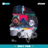 The Weeknd Kiss Land Head Collage Retro Music Album Art PNG
