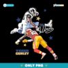 Todd Gurley Los Angeles Rams Nfl Vintage Bootleg Football PNG