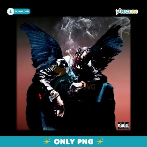 Travis Scott Birds In The Trap Dark Angel Rap PNG