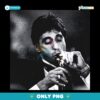 Al Pacino Scarface Black And White Classic Movie PNG