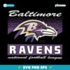 Baltimore Ravens Historic Waver Football Logo SVG
