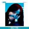 Billie Eilish Dark Aesthetic Portrait Music Artist PNG