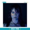 Billie Eilish Wet Hair Dark Blue Aesthetic Portrait PNG