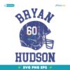 Bryan Hudson New York Helmet SVG