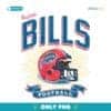 Buffalo Bills Historic Prime Football Helmet PNG