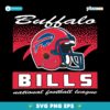 Buffalo Bills Historic Waver Football Helmet SVG