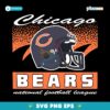 Chicago Bears Historic Waver Football Helmet SVG